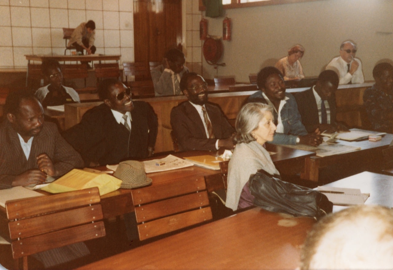 First Zimbabwe Media Seminar Harare 1980, with Nadine Gordimer